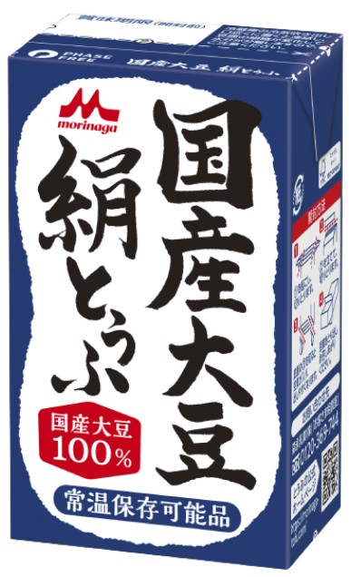 森永 国産大豆絹とうふ