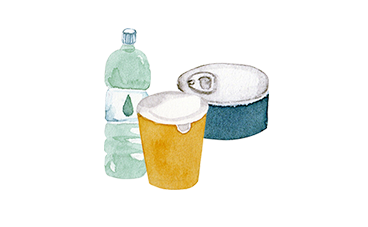 非常時には薄い味付けで喉の渇きを抑えよう