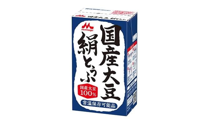 森永 国産大豆絹とうふの商品画像